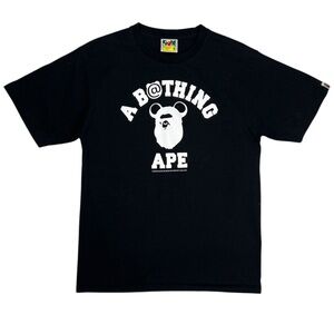 A BATHING APE Bape x Medicom Toy Be@r College Tee